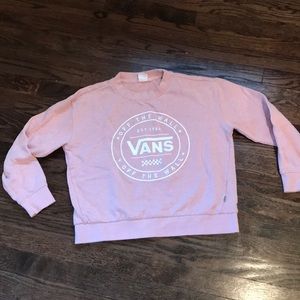 Girls vans sweater